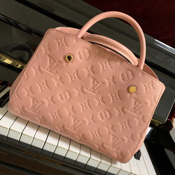 新作 ルイヴィトン ショルダーバッグスーパーコピー ★最新色 モンテーニュBB ROSE BALLERINE★2WAY M41199