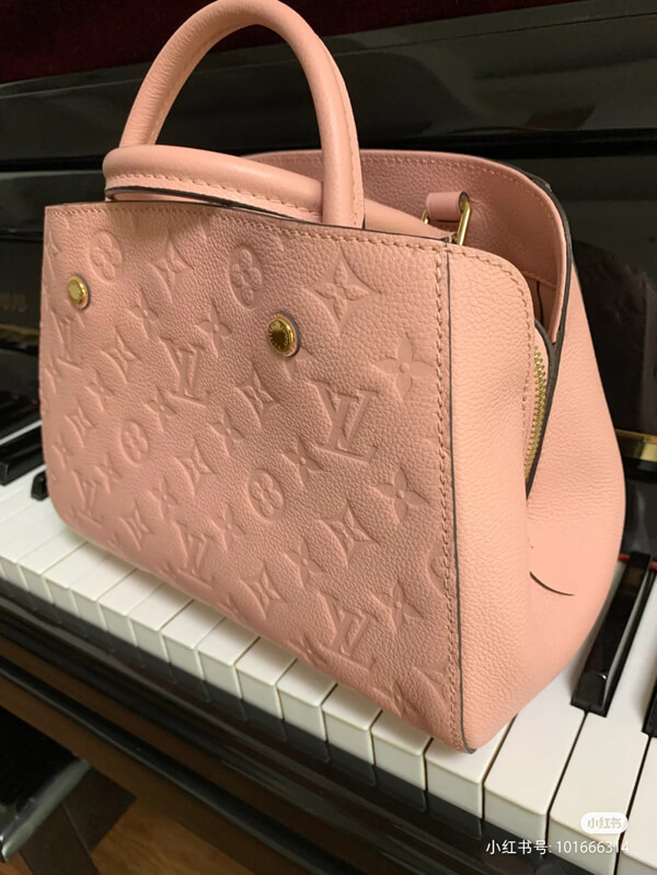 新作 ルイヴィトン ショルダーバッグスーパーコピー ★最新色 モンテーニュBB ROSE BALLERINE★2WAY M41199