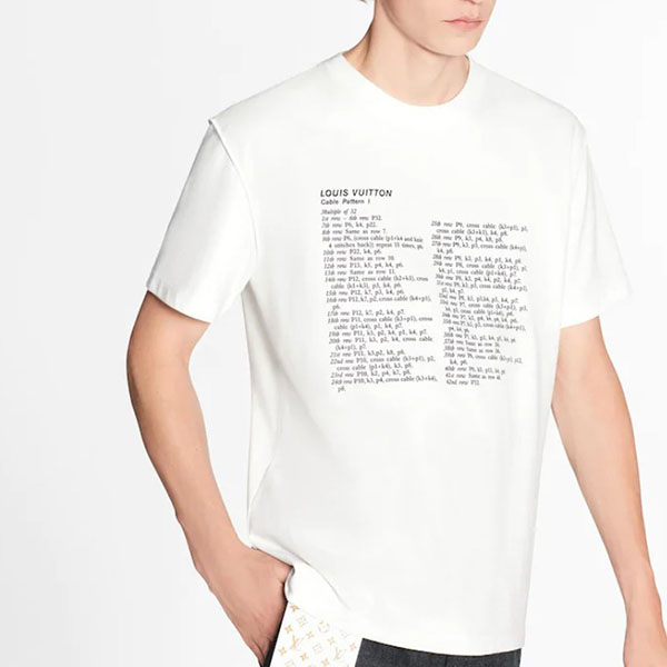 ルイヴィトン Tシャツ スーパーコピー   フロント アンド バックTシャツ 1A8GVI