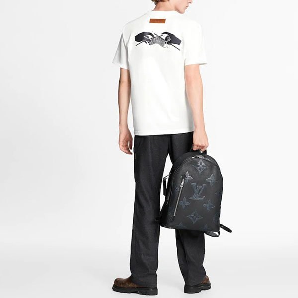 ルイヴィトン Tシャツ スーパーコピー   フロント アンド バックTシャツ 1A8GVI