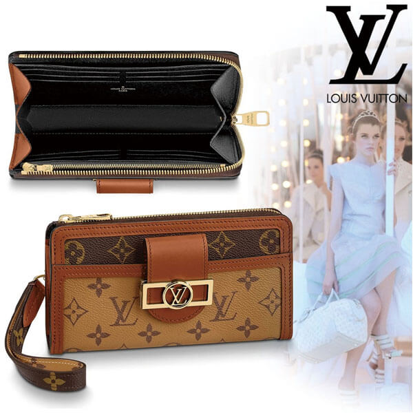 ルイヴィトン LV ルイヴィトン 財布 コピー ジッピードーフィーヌ クラッチ 入手困難 M69162
