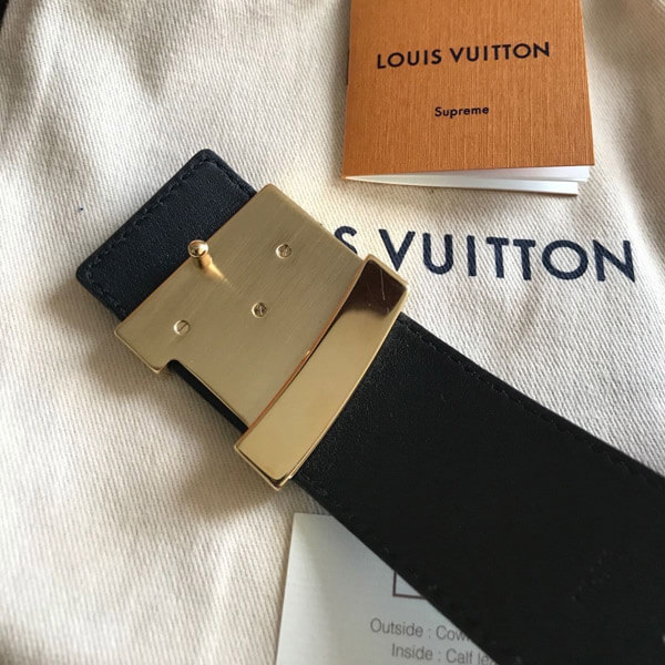 ルイヴィトン ルイヴィトン LV アパレル MP016 シュプリーム コラボ モノグラム ベルト メンズ