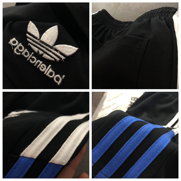 【2023トレンド感】adidasｘBALENCIAGA コピー ハーフパンツ バレンシアガｘアディダス 純綿生地 ロゴプリント