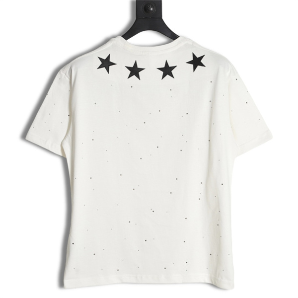 颯爽と現れる着れて クロムハーツ コピー Tシャツ 星 シリーズ ラインストーン CHROME HEARTS 星空 