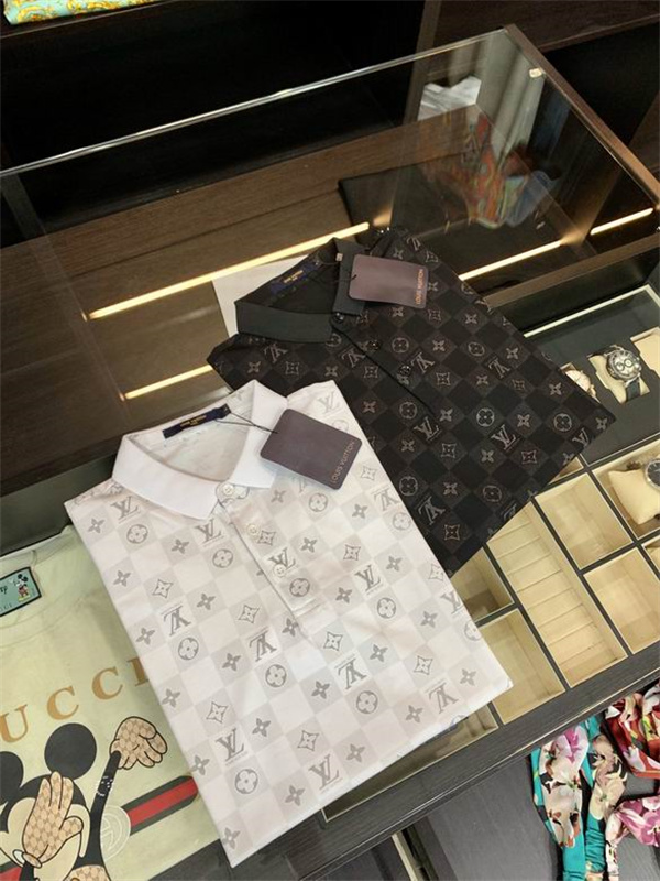 とても良い抜け感を演出 LOUIS VUITTON 偽物 ポロシャツ ルイ ヴィトン モノグラム 通気性と吸汗性