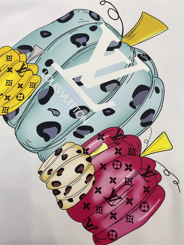 【都会的な雰囲気が漂う】LOUIS VUITTON スーパーコピー Ｔシャツ ルイヴィトン カボチャ コットンダブルガーゼ 