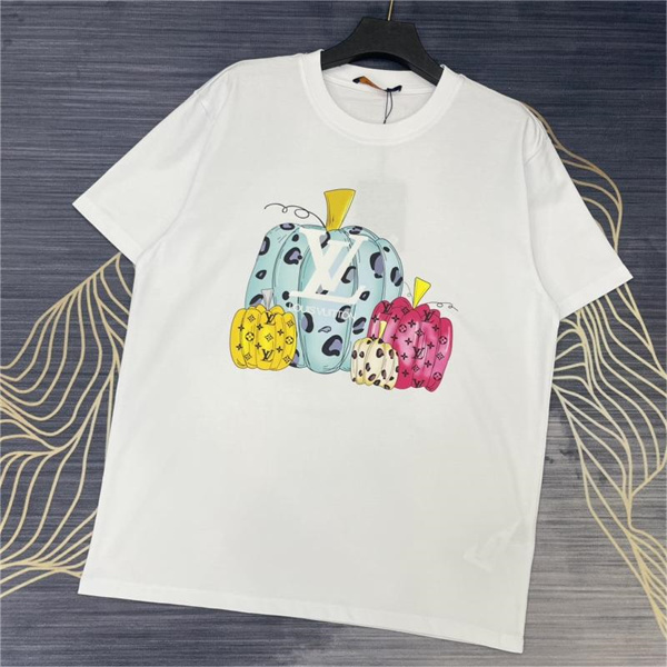 【都会的な雰囲気が漂う】LOUIS VUITTON スーパーコピー Ｔシャツ ルイヴィトン カボチャ コットンダブルガーゼ 