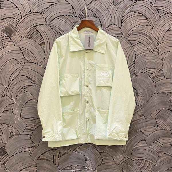 期間限定 BALENCIAGA コピー ジャケット バレンシアガ トレンド色 ロゴプリント柄 おしゃれ