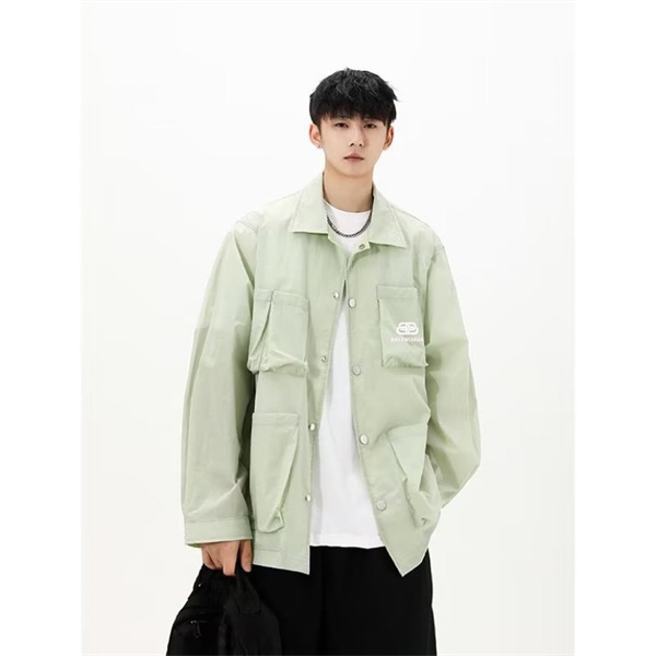 期間限定 BALENCIAGA コピー ジャケット バレンシアガ トレンド色 ロゴプリント柄 おしゃれ