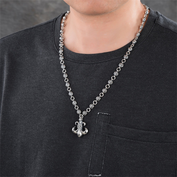 トレンド感を出す CHROME HEARTS スーパーコピー ボートアンカー ネックレス 男女兼用 クロムハーツ