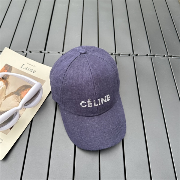 2023流行色おすすめ♥CELINE スーパーコピー キャップ ロゴ セリーヌ 元気いっぱい パープル系好き