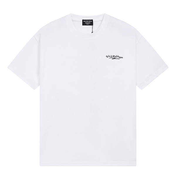 BALENCIAGA コピー Tシャツ オーバーサイズ バレンシアガ サイン ロゴプリント 