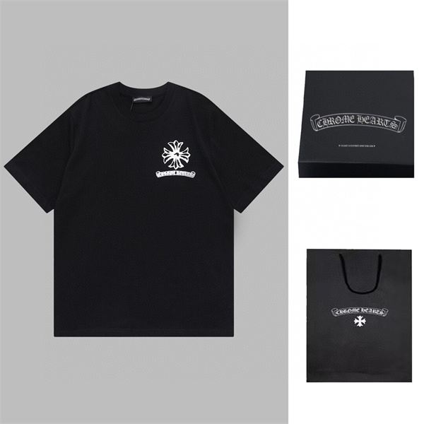 CHROME HEARTS スーパーコピー Tシャツ 半袖 クロムハーツ ロゴプリント オーバーサイズ 