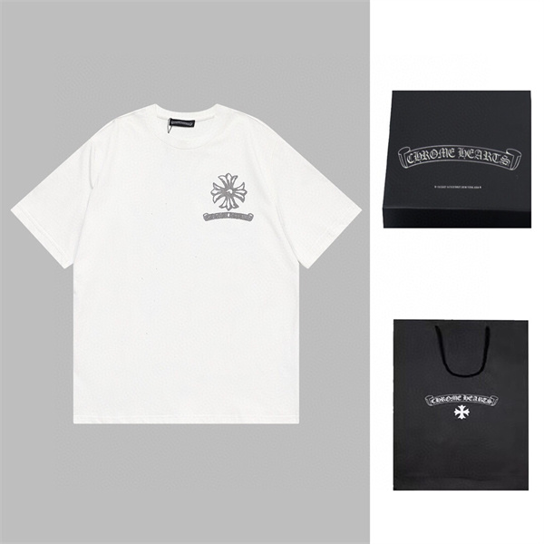 CHROME HEARTS スーパーコピー Tシャツ 半袖 クロムハーツ ロゴプリント オーバーサイズ 