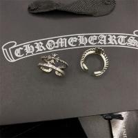 人気再燃!★ CHROME HEARTS スーパーコピー リング 男女兼用 指輪 シルバー925 フリーサイズ クロムハーツ