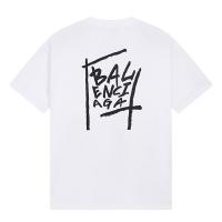 BALENCIAGA コピー Tシャツ オーバーサイズ バレンシアガ サイン ロゴプリント