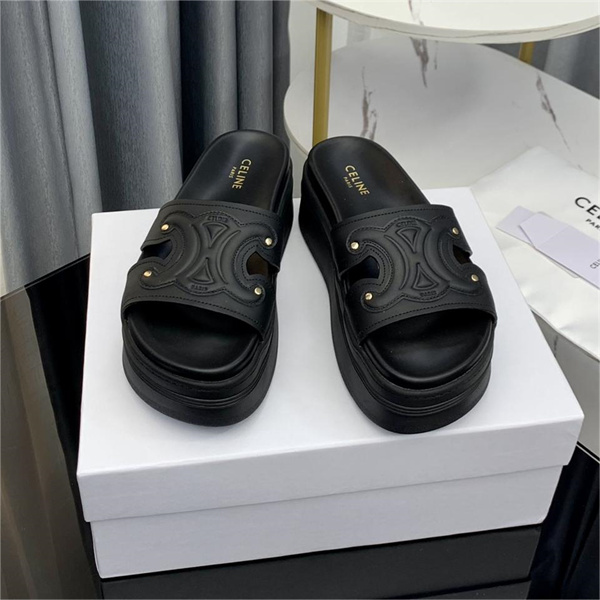 素晴らしい★CELINE コピー サンダル セリーヌ 夏 レディース ファッション 厚底 ロゴ