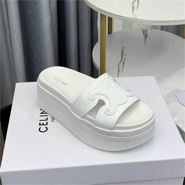 素晴らしい★CELINE コピー サンダル セリーヌ 夏 レディース ファッション 厚底 ロゴ