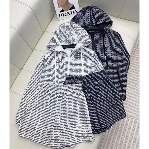 おすすめの新作 PRADA コピー セットアップ プラダ UVカット 三角 モノグラムロゴ レディース 