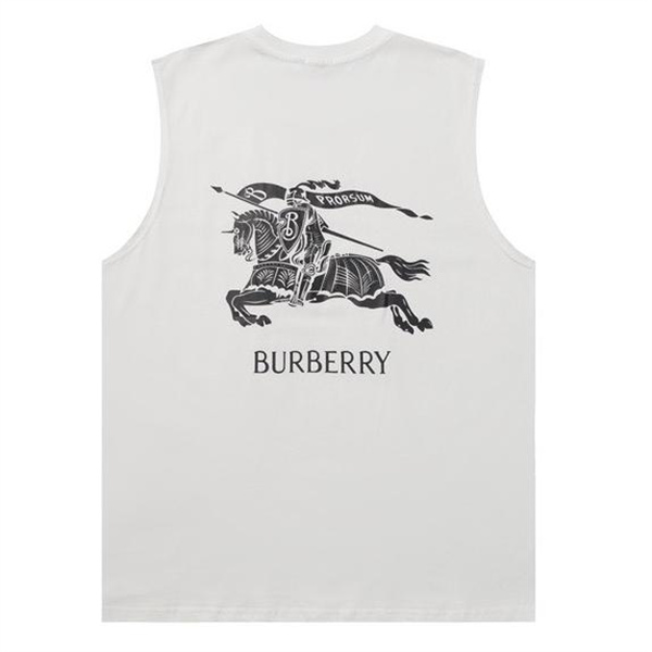 家でも外でも快適に バーバリー スーパーコピー タンクトップ BURBERRY ロゴ 馬上の騎士 男女兼用 