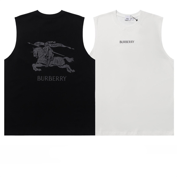 家でも外でも快適に バーバリー スーパーコピー タンクトップ BURBERRY ロゴ 馬上の騎士 男女兼用 