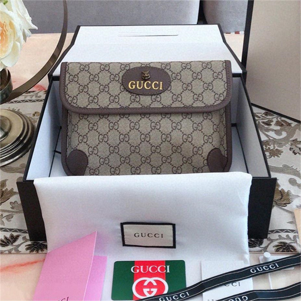 グッチ コピー GUCCI ウェストバッグ ボタン 長く愛用 モノグラム ロゴ キャンバス