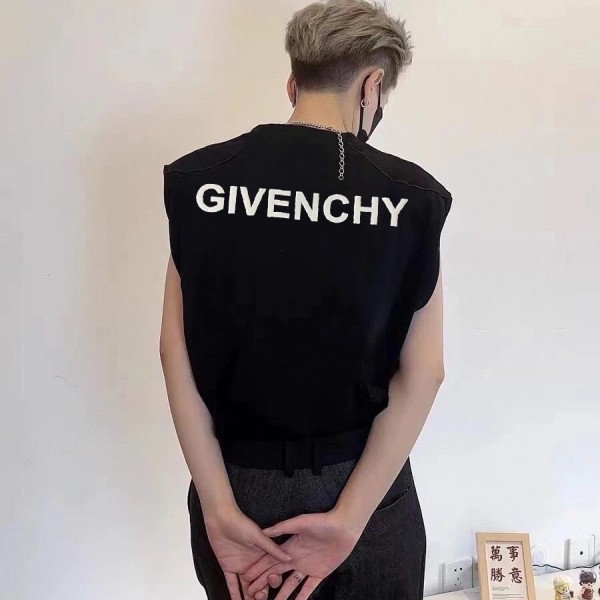 BASKETBALL ジバンシー GIVENCHY コピー ノースリーブ カジュアル プリント柄