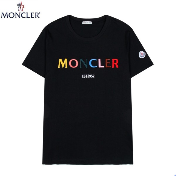 MONCLER スーパーコピー Tシャツ 半袖 オデル生地  モンクレール プリント ロゴ 