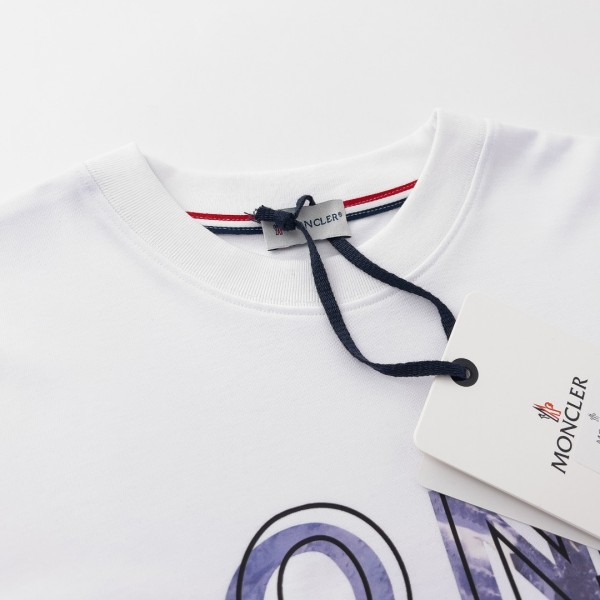 一目惚れした MONCLER コピー モンクレール Ｔシャツ 純綿 男女兼用 半袖