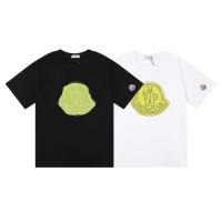 限定販売作 MONCLER 偽物 Ｔシャツ 綿生地 モンクレール プリント ロゴ カジュアル