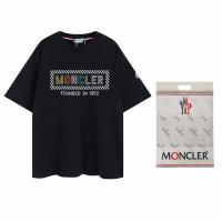 プリントロゴ MONCLER スーパーコピー Tシャツ 半袖 100%綿 モンクレール 男女兼用