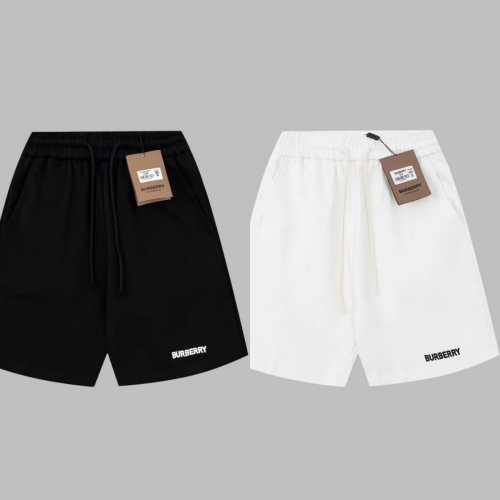 ベーシック万能のショートパンツ BURBERRY新作 バーバリーコピー ロゴのプリント ショーツ 男女兼用