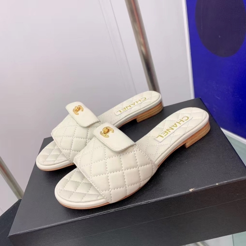 履き心地も抜群 Chane/2022春夏新作のシャネルスーパーコピーレディース フラットスリッパ 3色展開