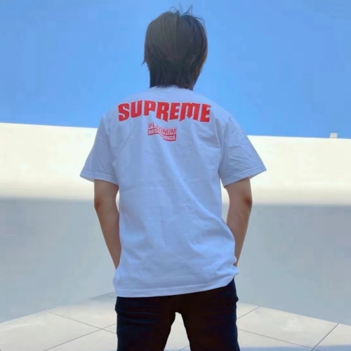 最新SUPREME STILL TALKING TEE スティルトーキングTシャツ 黒白 シュプリーム半袖コピー