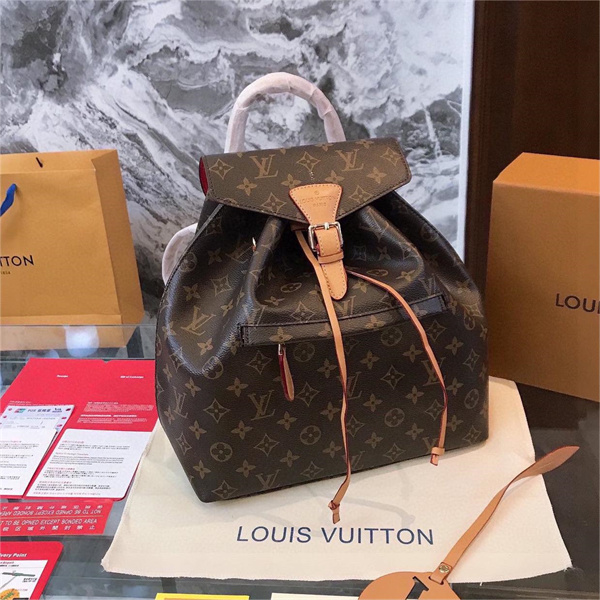 【M45501】ルイヴィトン 偽物 リュック Montsouris PM モノグラム LOUIS VUITTON