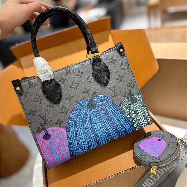 LOUIS VUITTON コピー ハンドバッグ ミニ onthego 草間彌生ｘルイヴィトン コラボ 