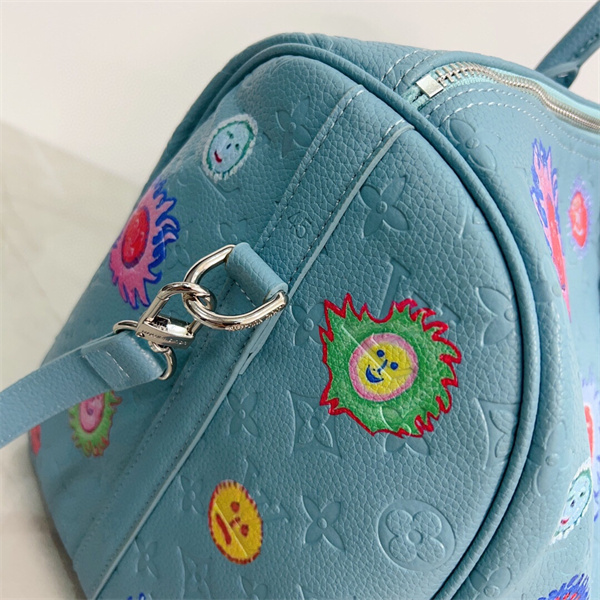 【M21713】ルイヴィトン 偽物 ボストンバッグ LV x YK KEEPALL 50 落書き LOUIS VUITTON×草間彌生