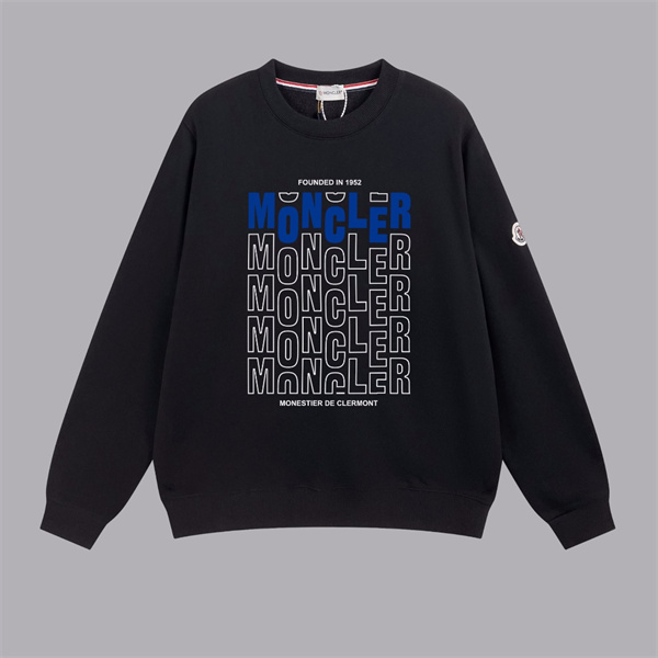 MONCLER スーパーコピー トレーナー ロゴ プリント 柄 貼り付け ワッペン モンクレール