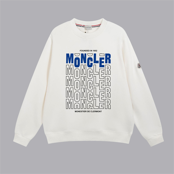 MONCLER スーパーコピー トレーナー ロゴ プリント 柄 貼り付け ワッペン モンクレール