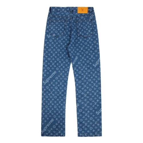 SUPREME × LOUIS VUITTON デニム質感に溢れ シュプリームコピージーンズ 超実用品質向上