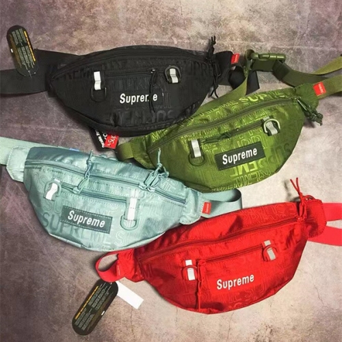 Supreme 20SS 48th Waist Bag 3M 防水ナイロンジャカード材料 シュプリーム偽物ベーシック万能