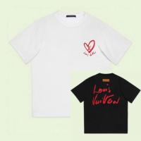 LOUIS VUITTON ルイ・ヴィトン コピー プリント半袖Tシャツ トップ 2023七夕限定 プレミアム品質