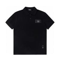FENDIフェンディ2023新作POLO ROMA 胸パッチバッジ文字シンプルな限定ポロシャツスーパーコピー