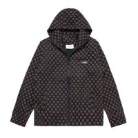 汎用性の高いモデル GUCCI フーデッドコートイングランドチェッカードジャケットコピー 防風パーカ