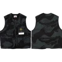 Supreme & Stone Island 迷彩のベストシュプリームコピー機能風 男女兼用 持つ汎用性の高いモデル