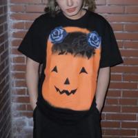 Supreme 22FW Yohji Yamamoto Pumpkin Tee ハロウィン 黒白2色展開 ユニセックス 高品質