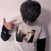 通販The Killer Trust Tee fw 18 Supremeコピー半袖Tシャツ 個性 クールなスタイル ユニセックス
