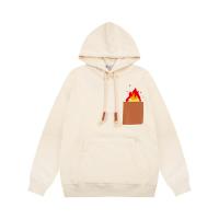 LOEWE コピー パーカー ハウルの動く城＆ロエベ コラボ カルシファー 刺繍 ロゴ レザー
