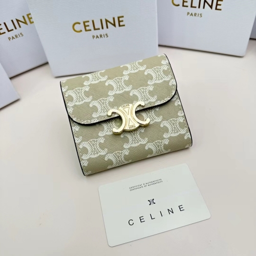 CELINE TRIOMPHE CANVAS 通販芸能人愛用三つ折り財布セリーヌコピー お得限定セール
