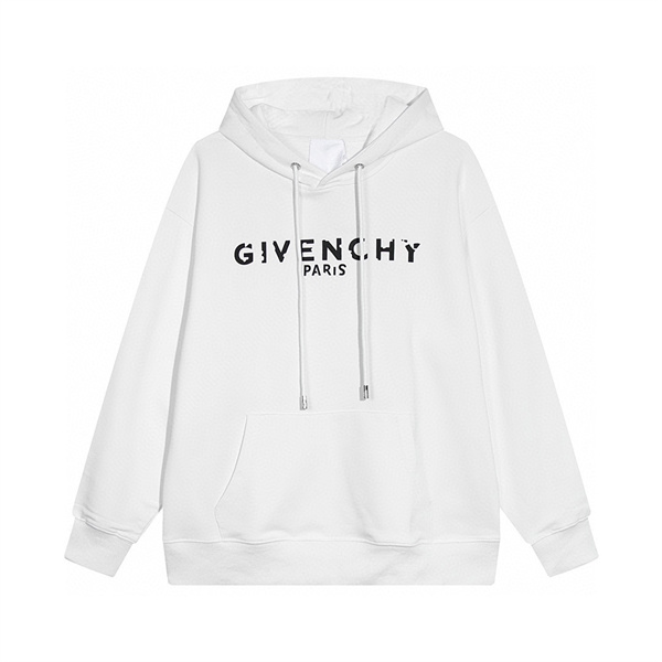 ジバンシー コピー パーカー 定番 ロゴ プリント フード付き 純綿生地 GIVENCHY 